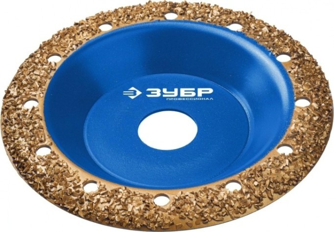 Твердосплавная чашка по камню ЗУБР Наклонная №2 125 мм [33435-2]