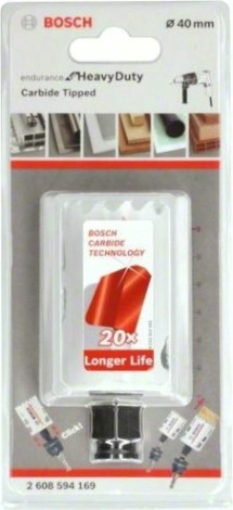 Твердосплавная коронка BOSCH 40 х 60 мм Endurance for Heavy [2608594169]