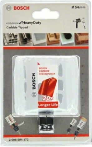 Твердосплавная коронка BOSCH 54 х 60 мм Endurance for Heavy [2608594172]