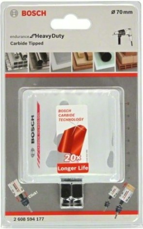 Твердосплавная коронка BOSCH 70 х 60 мм Endurance for Heavy [2608594177]