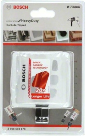 Твердосплавная коронка BOSCH 73 х 60 мм Endurance for Heavy [2608594178]