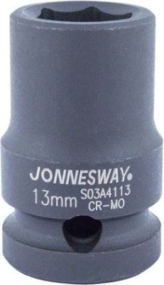Ударная головка шестигранная с посадкой 1/2" JONNESWAY S03A4113 13 мм [047185]