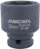 Ударная головка шестигранная с посадкой 1/2" JONNESWAY S03A4130 30 мм [047840]