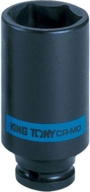 Ударная головка шестигранная с посадкой 1/2" KING TONY 443516М 16 мм глубокая [443516M]