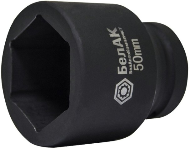 Ударная головка шестигранная с посадкой 1" БелАК 50 мм [БАК.01850]
