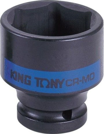 Ударная головка шестигранная с посадкой 1" KING TONY 853519М 19 мм [853519M]