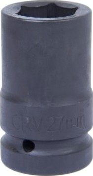 Ударная головка шестигранная с посадкой 1" МАСТАК 005-80627 27 мм для мультипликатора