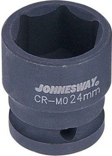 Ударная головка шестигранная с посадкой 3/4" JONNESWAY S03A6134 34 мм [048468]