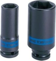 Ударная головка шестигранная с посадкой 3/4" KING TONY 643540М 40 мм глубокая [643540M]