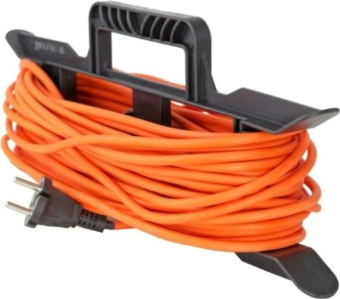 Удлинитель GLANZEN ER-10-002 силовой на рамке штепс. гнездо пвс 3х0,75 10 м