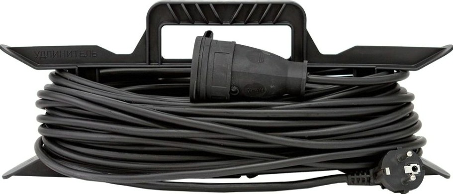 Удлинитель GLANZEN ER-10-003 силовой на рамке штепс. гнездо пвс 3х1,5 10 м