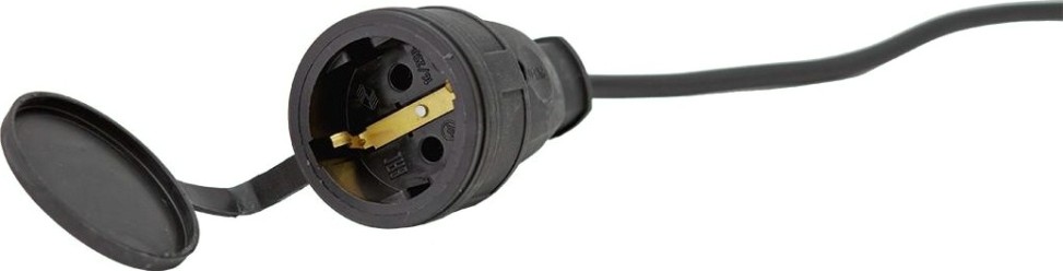 Удлинитель GLANZEN ER-10-003 силовой на рамке штепс. гнездо пвс 3х1,5 10 м