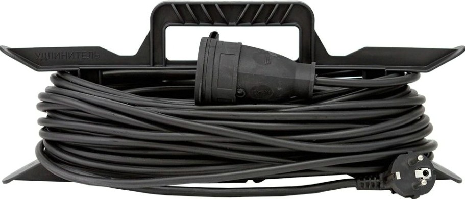 Удлинитель GLANZEN ER-30-003 силовой на рамке штепс. гнездо пвс 3х1,5 30 м