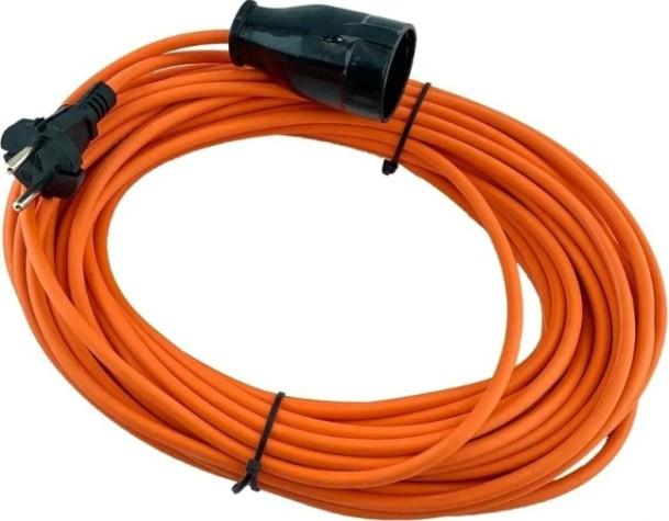 Удлинитель GLANZEN ES-10-001 силовой шнур штепс. гнездо пвс 2х0,75 10 м