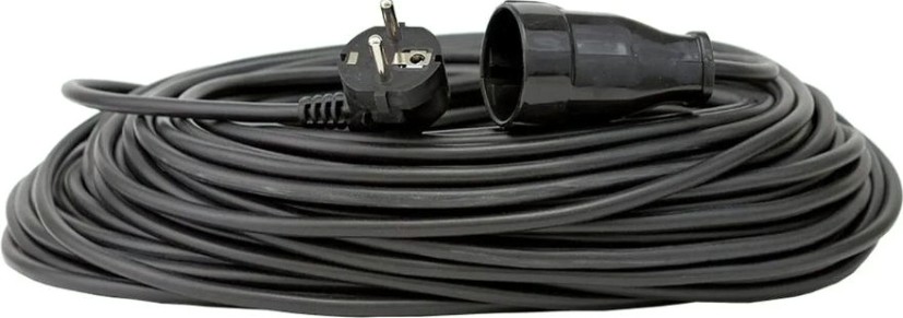 Удлинитель GLANZEN ES-10-004 силовой шнур штепс. гнездо пвс 3х0,75 10 м