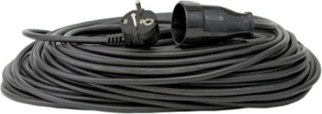 Удлинитель GLANZEN ES-30-005 силовой шнур штепс. гнездо пвс 3х1,5 30 м