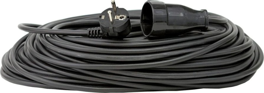 Удлинитель GLANZEN ES-40-003 силовой шнур штепс. гнездо пвс 2х1,5 40 м