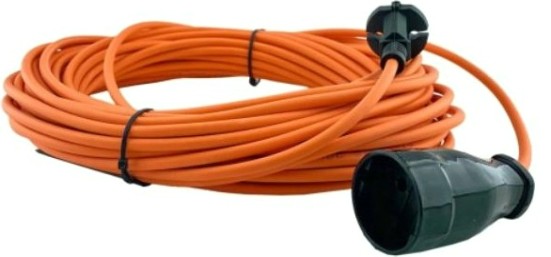 Удлинитель GLANZEN ES-50-005 силовой шнур штепс. гнездо пвс 3х1,5 50 м