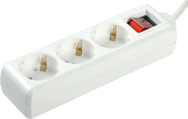 Удлинитель IEK 3х1.5м с заземл. пвс 3х1 с выкл. [WYP10-16-03-01-ZK-17]