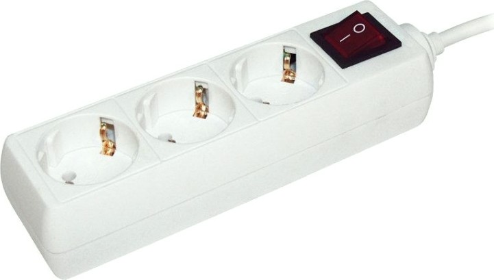 Удлинитель IEK 3х5м с заземл. пвс 3х1 с выкл. [WYP10-16-03-05-ZK-N]