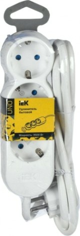 Удлинитель IEK Uno 3х1.5м с заземл. 3х1.5 [WYP53-16-03-D15-Z]