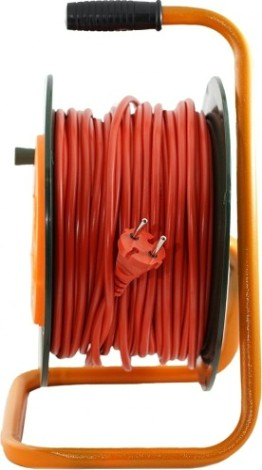 Удлинитель на катушке GLANZEN EB-50-006 ПВС 2х1,5 50м Удлинитель на катушке GLANZEN EB-50-006 ПВС 2х1,5 50м