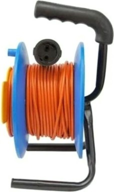 Удлинитель на катушке GLANZEN EC-20-014 силовой пвс 3х0,75 Удлинитель на катушке GLANZEN EC-20-014 силовой пвс 3х0,75