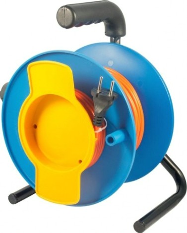 Удлинитель на катушке GLANZEN EC-40-010 ПВС 2х1.5 40м