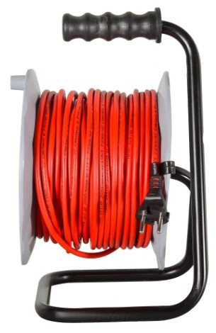 Удлинитель на катушке Ресанта СУ-2х1-30/2 силовой (с выкл., 4 розетки) [61/118/4]