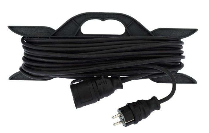 Удлинитель на рамке REXANT 11-7078 КГ 3х1.5, 20 м, морозостойкий, с/з, 16A, 3500 Bт