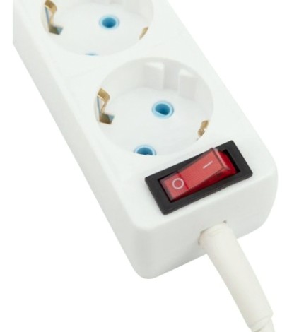 Удлинитель Proconnect 11-7207 3 гнезда, 10 м, 3х0.75 мм², с/з, с кнопкой, белый Удлинитель Proconnect 11-7207 3 гнезда, 10 м, 3х0.75 мм², с/з, с кнопкой, белый