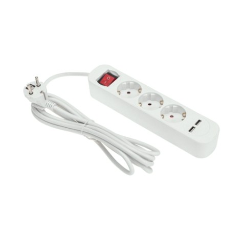 Удлинитель REXANT 13-4016 STANDARD 3 гнезда, 3м, 3х1,0мм², с/з, с выкл Удлинитель REXANT 13-4016 STANDARD 3 гнезда, 3м, 3х1,0мм², с/з, с выкл