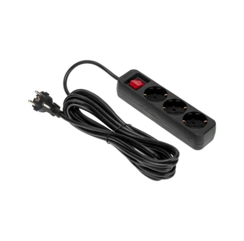 Удлинитель REXANT 13-4020 STANDARD 3 гнезда, 5м, 3х1,0мм², с/з, с выкл. Удлинитель REXANT 13-4020 STANDARD 3 гнезда, 5м, 3х1,0мм², с/з, с выкл.