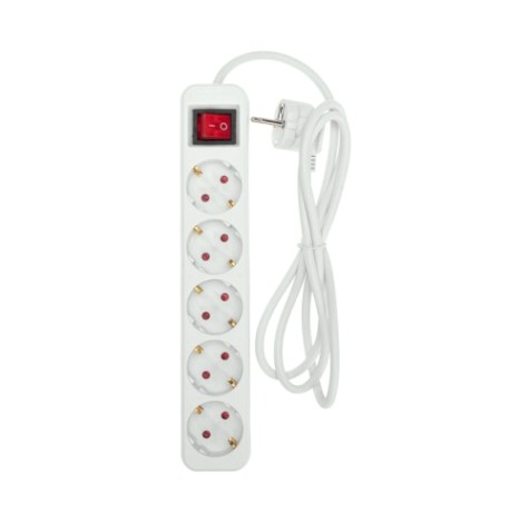 Удлинитель REXANT 13-4031 STANDARD 5 гнезд, 1,5м, 3х1,0мм², с/з, с выкл.