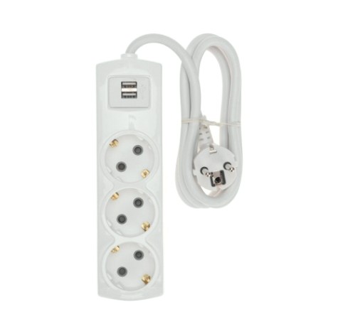 Удлинитель REXANT 13-4109 PREMIUM 3 гнезда, 1,5м, 3х1,5мм², с/з, 2 USB Удлинитель REXANT 13-4109 PREMIUM 3 гнезда, 1,5м, 3х1,5мм², с/з, 2 USB