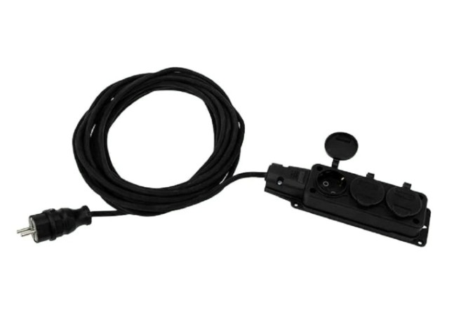 Удлинитель-шнур REXANT 11-7074 КГ 3х1.5, 10 м, 3 гнезда, морозостойкий, с/з, 16A Удлинитель-шнур REXANT 11-7074 КГ 3х1.5, 10 м, 3 гнезда, морозостойкий, с/з, 16A