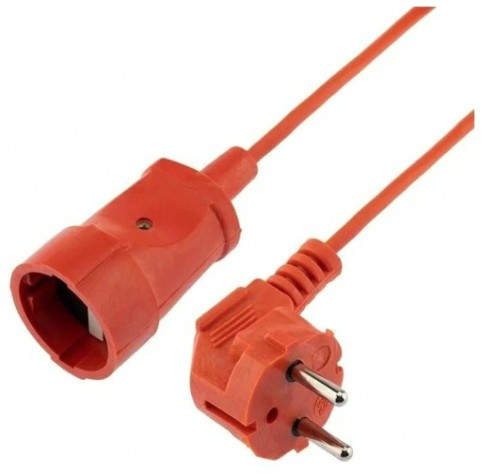 Удлинитель силовой Proconnect 11-7109 ПВС 3х0.75, 20 м, с/з, 6A, 1300 Вт, ip44, оранжев