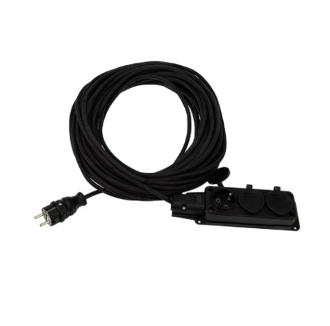 Удлинитель силовой REXANT 11-7075 КГ 3х1.5, 20 м, 3 гнезда, морозостойкий, с/з, 16A Удлинитель силовой REXANT 11-7075 КГ 3х1.5, 20 м, 3 гнезда, морозостойкий, с/з, 16A