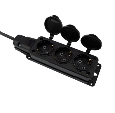 Удлинитель силовой REXANT 11-7075 КГ 3х1.5, 20 м, 3 гнезда, морозостойкий, с/з, 16A Удлинитель силовой REXANT 11-7075 КГ 3х1.5, 20 м, 3 гнезда, морозостойкий, с/з, 16A