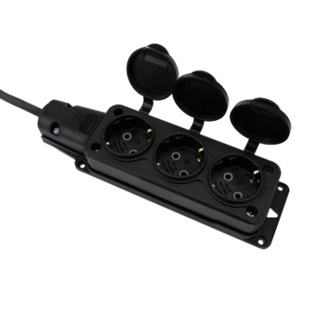 Удлинитель силовой REXANT 11-7076 КГ 3х1.5, 30 м, 3 гнезда, морозостойкий, с/з, 16A Удлинитель силовой REXANT 11-7076 КГ 3х1.5, 30 м, 3 гнезда, морозостойкий, с/з, 16A