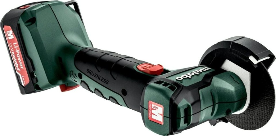 Углошлифмашина METABO PowerMaxx CC 12 BL 2х2,0 А.ч. [600348500]