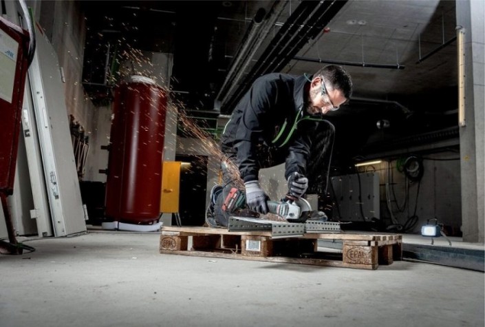 Углошлифовальная машина METABO WB 18 LTX BL125 Quick 2х8.0 Ач LiHD, бесщеточная [613077810]