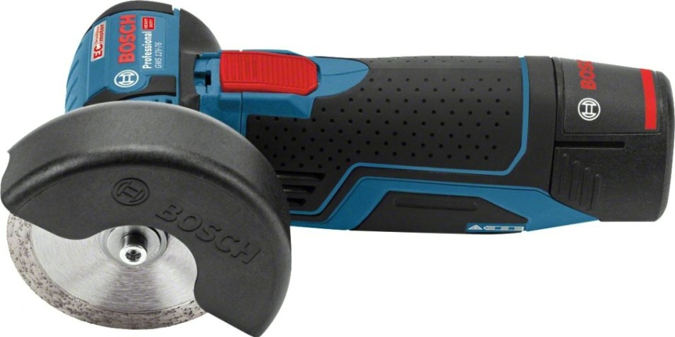 Угловая шлифмашина аккумуляторная BOSCH GWS 12V-76 бесщеточная [0615990M3E] 1х2,0 Ач, картонная коробка