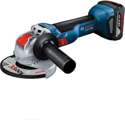 Угловая шлифмашина аккумуляторная BOSCH GWX 18V-10 X-LOCK [06017B0102]