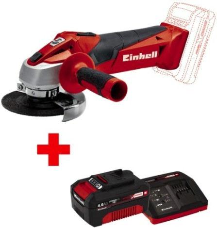 Угловая шлифмашина аккумуляторная EINHELL PXC TC-AG 18/115 Li [4431130SET]