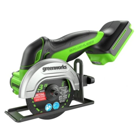 Угловая шлифмашина аккумуляторная GREENWORKS GD24UCS 3 402 007 без АКБ и ЗУ [3402007]