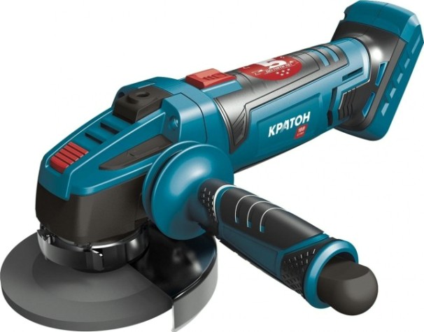 Угловая шлифмашина аккумуляторная КРАТОН AG18DC-125-OFA без АКБ и ЗУ [3 11 01 083]