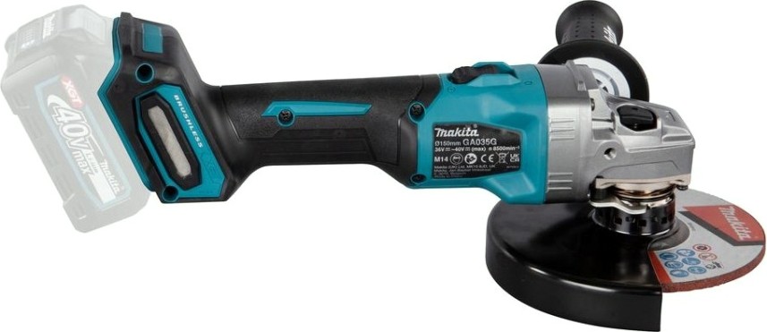 Угловая шлифмашина аккумуляторная MAKITA GA 035 GZ без АКБ и ЗУ [GA035GZ]