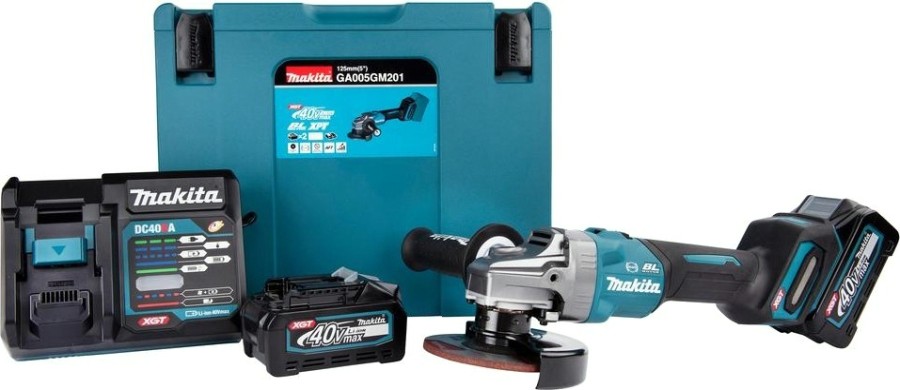 Угловая шлифмашина аккумуляторная MAKITA GA005GM201