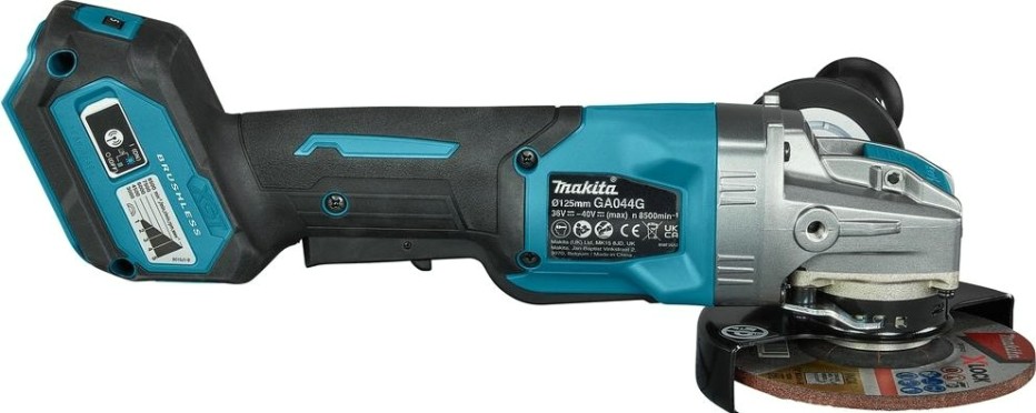 Угловая шлифмашина аккумуляторная MAKITA GA044GZ01 X—Lock